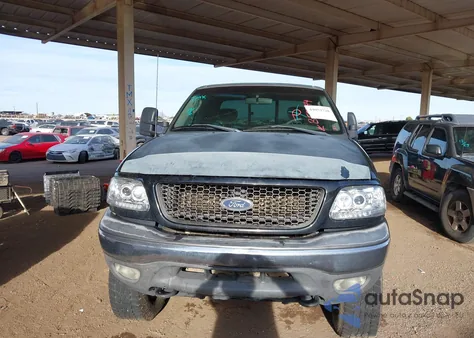 2002 Ford F-150 Lariat/Xl/Xlt from USA, damaged, VIN 1FTRX18L22NB52844